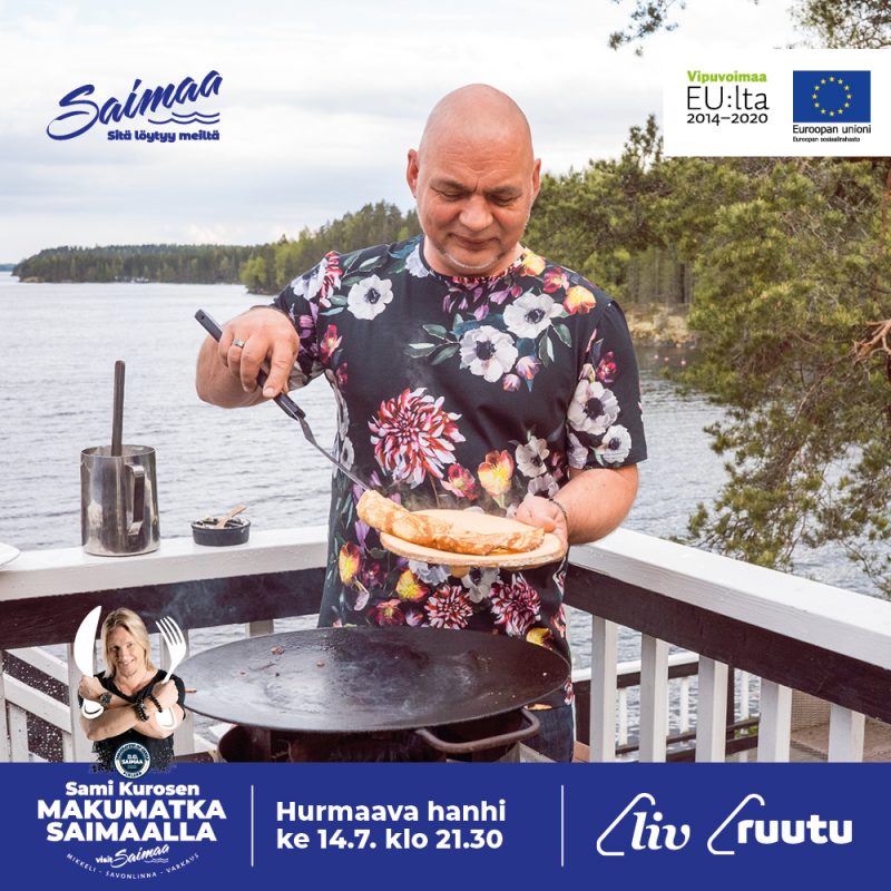 Sami Kurosen makumatka Saimaalla - Isännän lettuja Hauhalan Hanhifarmin hanhenmunista, kuusenhavuvaahtoa ja mansikoita